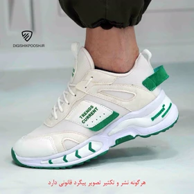 کفش کتانی گوچی رنگبندی کیفیت عالی