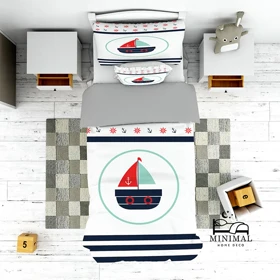 روتختی کودک طرح قایق مدل T4851