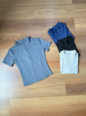 تیشرت زیپی مانکن 4 رنگ