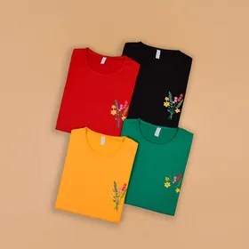 تیشرت گل‌دار