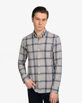 پیراهن مردانه پشمی کد 1856