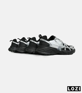 کفش کتانی مردانه و زنانه مشکی طوسی Nike cushlon