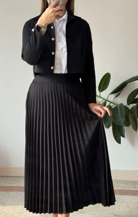 کت دامن پلیسه