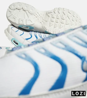 کفش کتانی مردانه و زنانه آبی سفید NIKE AirMax Plus TN Ultra