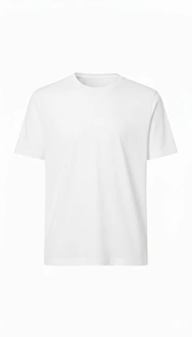 تیشرت بیسیک رگولار سفید (گرماژ بالا)