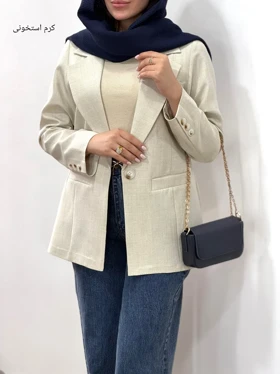 کت گاباردین زنانه پوپک 1