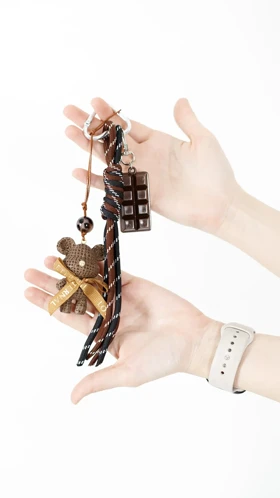 چارم بگ خرس قهوه ای