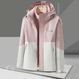 کاپشن دوپوش زنانه NORTHFACE دو رنگ 96888