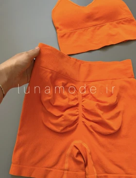 ست نیم‌تنه و شورتک زنانه سیملس