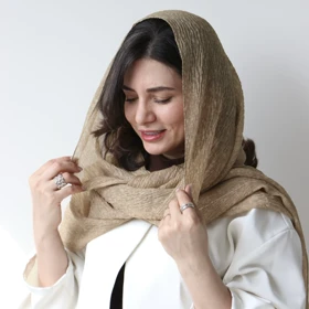 شال حریر سنگشور مدل لیلیوم