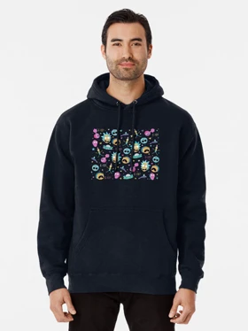 هودی Rick and morty هودی ریک اند مورتی طرح Rick and Morty pattern