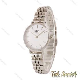 ساعت دنیل ولینگتون زنانه نقره ای سفید اسمال DW-4463-28-L