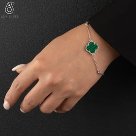 دستبند نقره مونو