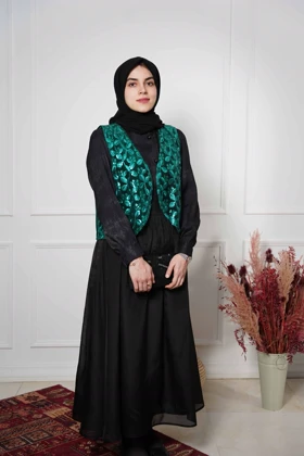 دامن ارگانزا مشکی