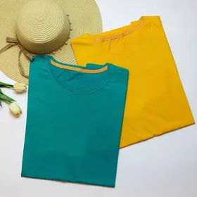 تیشرت لانگ ساده کد 699