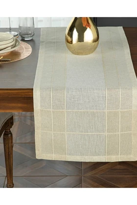 رانفرس English Home مدل Luxe Keten - 40 × 150 - بژ