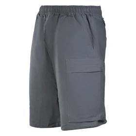 شلوارک ورزشی مردانه نایک مدل DRS-3D467 چهار جیب طوسی تیره