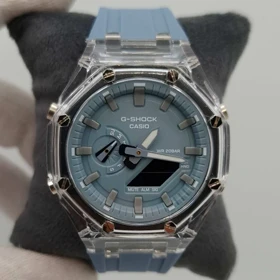 ساعت مچی مردانه و زنانه مدل G-Shock GA2100 طرح اورجینال، کیفیت عالی ، با بند رابر