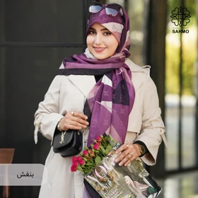 روسری نخ پنبه لوریا