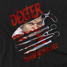 تیشرت دکستر | Popfunk Classic Dexter Blood Never Lies کد 234912