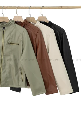 کت چرم خلبانی کد1004563