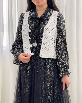 ست پیراهن و جلیقه و کمربند مدل 2 کد 5555