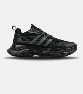 کفش کتانی مردانه و زنانه مشکی طوسی Adidas Ultra Bonce مدل 9078