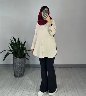 مانتو کتان شادلی