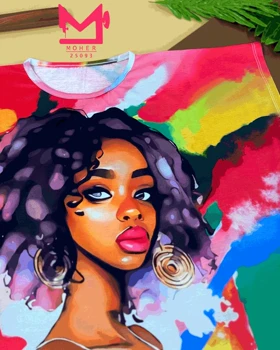 تیشرت زنانه سایز بزرگ طرح دختر