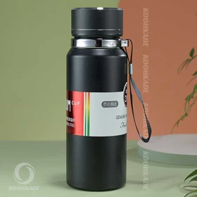 فلاسک VACUUM CUP GM حجم 1000ML (مشکی)
