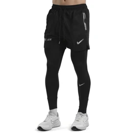شلوارک و لگ سرهمی ورزشی مردانه نایک مدل Dri Fit -229 مشکی