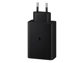 شارژر دیواری اصلی سه پورت 65 وات سامسونگ Samsung EP-T6530NBEGEU Power Adapter