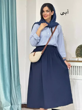 مانتو راه راه ترندی