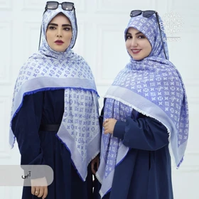 روسری نخ کشمیر آلیس (آبی)