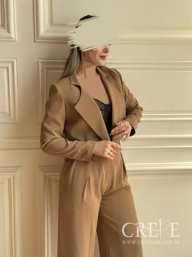 کت شلوار و تاپلکس سه تیکه