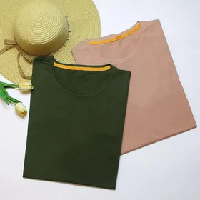 تیشرت لانگ ساده کد 699