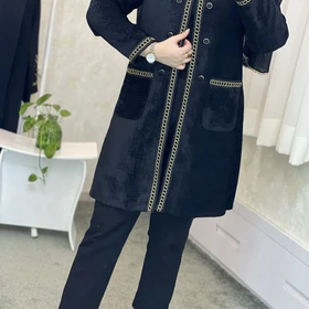 مانتو زنانه مجلسی عیدانه مدل رزا