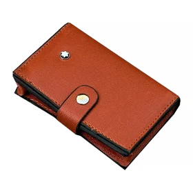 جاکارتی پاکتی مون پرادا MONT BLANC مدل MSN133-158 (عسلی)