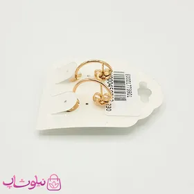 گوشواره دخترانه ژوپینگ با کریستال سفید