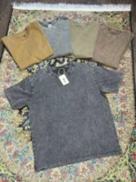 تیشرت سنگ شور رنگی Gh