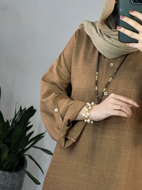 مانتو جلو دکمه لیانا