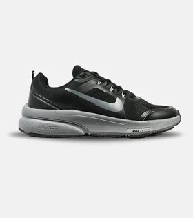 کفش کتانی بزرگ پا مشکی زیر طوسی NIKE zoom