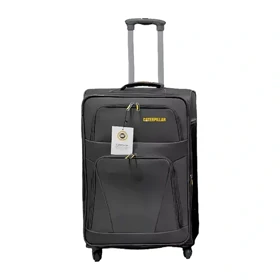 چمدان سایز متوسط کاترپیلار مدل CATTERPILLAR - CAT40317 MEDIUM چرخ و دسته وارداتی (به همراه یک عدد کاور هدیه ویژه) (مشکی)
