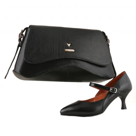 ست کیف و کفش زنانه چرم یلسان مدل آیریا کد 930-OLOVIYA-PRM