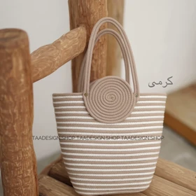 کیف بزرگ کنفی زنانه مدل کارتا