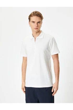 تیشرت یقه پولو مردانه koton