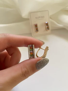 گوشواره مولتی کالر ژوپینگ