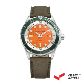 ساعت مچی مردانه رومانسون ROMANSONمدل AL4BS001MMKWAH2W--ORANGE