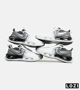 کفش کتانی مردانه خاکستری سفید NIKE pegasus 33 مدل 6728