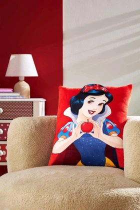 کاور کوسن Özdilek مدل 3D Princess Disney پلیاستر - چندرنگ